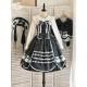Miss Point Plaid Petal Rabbit JSK(Reservation/2 Colours/Full Payment Without Shipping)